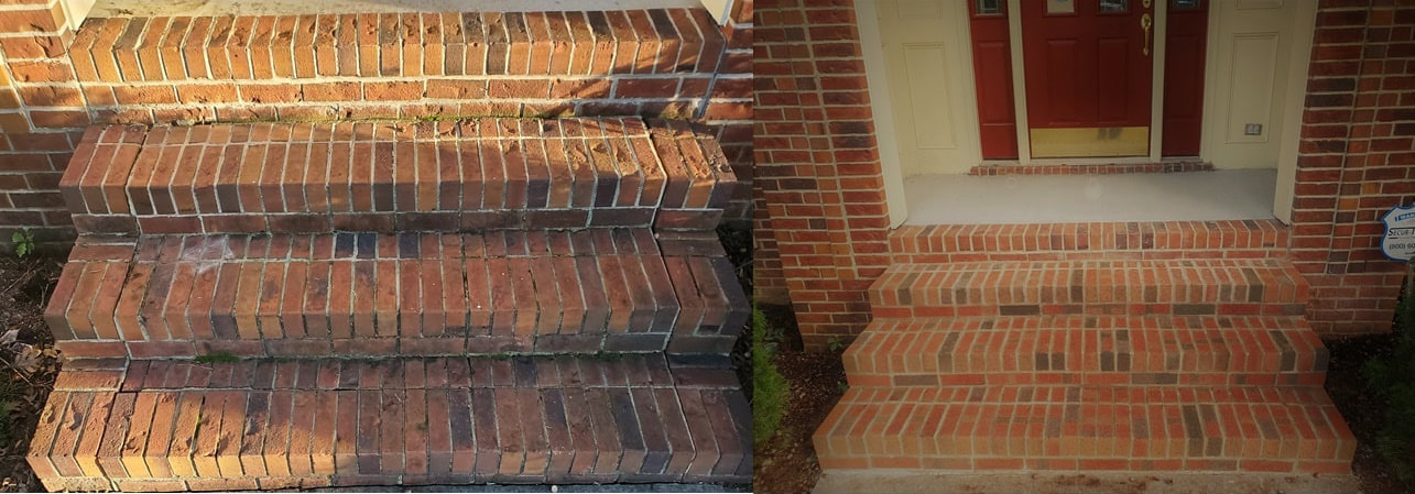 Brick Mold and Moss Removal: When Brick Becomes a Slip Hazard - NC
